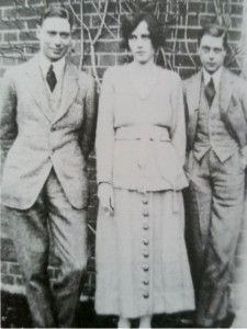Sheila with the Prince of Wales and the Duke of York